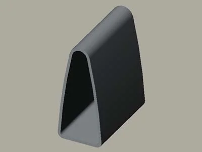 Triangular steel pipe